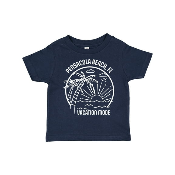 Inktastic Summer Vacation Mode Pensacola Beach Florida Boys or Girls Toddler T-Shirt