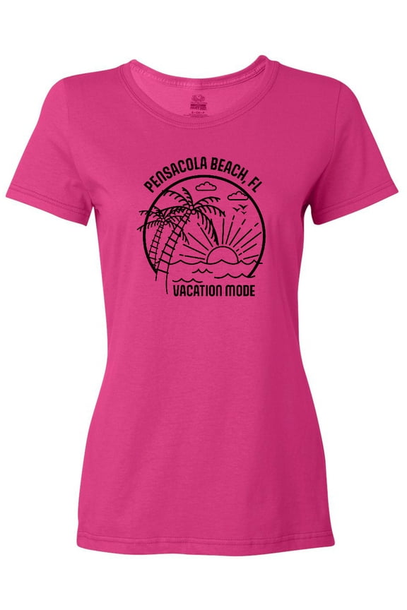 Summer Vacation Mode Pensacola Beach Florida Women's T-Shirt