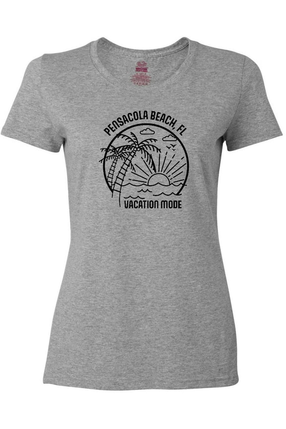 Summer Vacation Mode Pensacola Beach Florida Women's T-Shirt