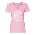 thumbnail image 1 of Inktastic Summer Vacation Mode Pensacola Beach Florida Women's V-Neck T-Shirt, 1 of 5