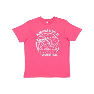 Inktastic Summer Vacation Mode Pensacola Beach Florida Youth T-Shirt