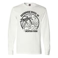 thumbnail image 1 of Inktastic Summer Vacation Mode Sandbridge Beach Virginia Long Sleeve T-Shirt, 1 of 5