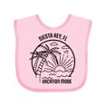 thumbnail image 1 of Inktastic Summer Vacation Mode Siesta Key Beach Florida Boys or Girls Baby Bib, 1 of 3