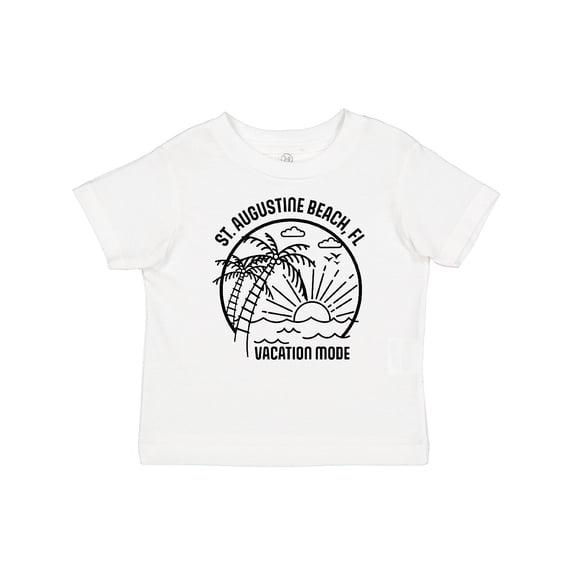 Inktastic Summer Vacation Mode St. Augustine Beach Florida Boys or Girls Baby T-Shirt