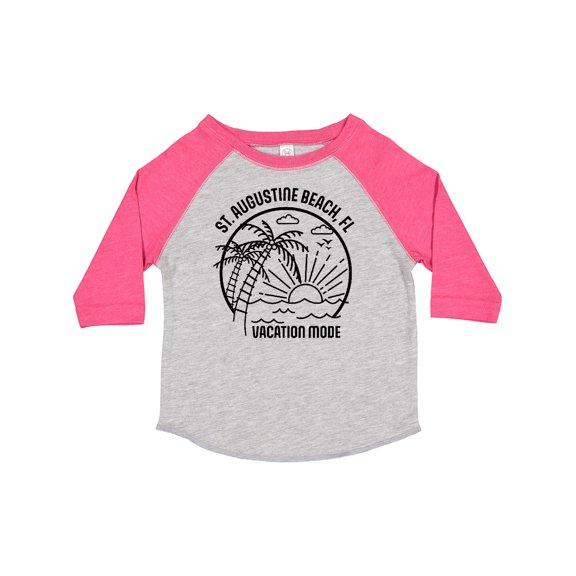 Inktastic Summer Vacation Mode St. Augustine Beach Florida Boys or Girls Toddler T-Shirt