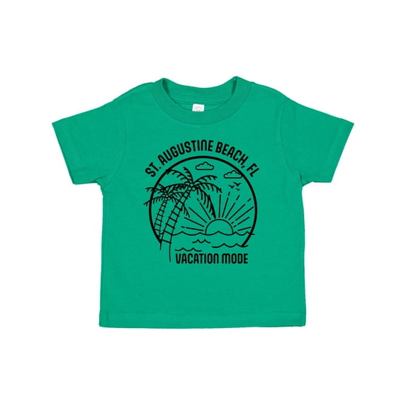 Inktastic Summer Vacation Mode St. Augustine Beach Florida Boys or Girls Toddler T-Shirt