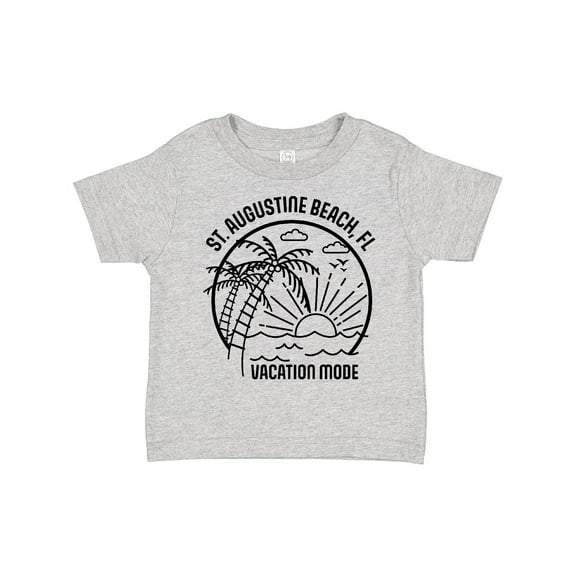 Inktastic Summer Vacation Mode St. Augustine Beach Florida Boys or Girls Toddler T-Shirt
