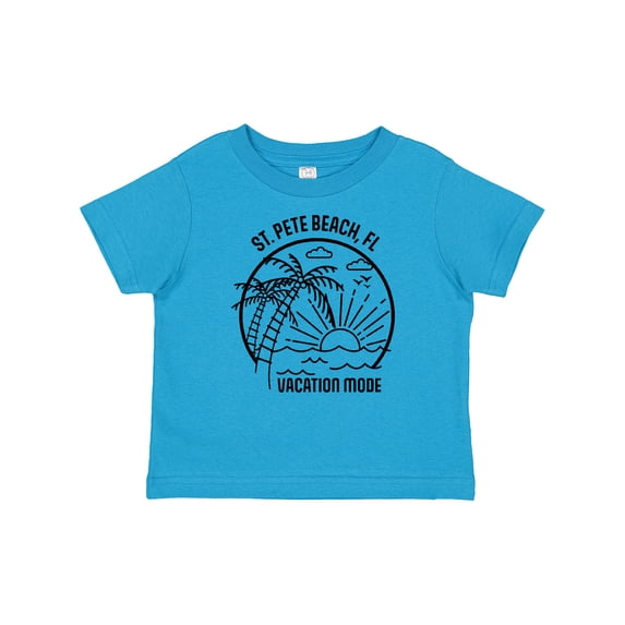 Inktastic Summer Vacation Mode St. Pete Beach Florida Boys or Girls Baby T-Shirt