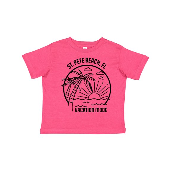 Inktastic Summer Vacation Mode St. Pete Beach Florida Boys or Girls Toddler T-Shirt