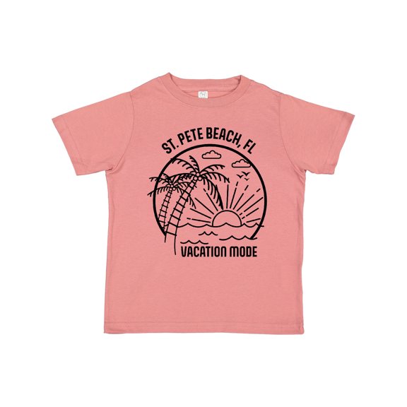 Inktastic Summer Vacation Mode St. Pete Beach Florida Boys or Girls Toddler T-Shirt