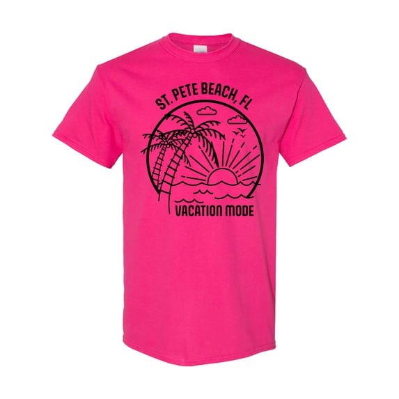 Inktastic Summer Vacation Mode St. Pete Beach Florida T-Shirt