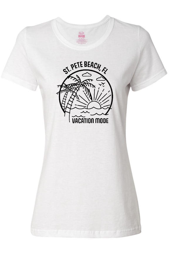 Summer Vacation Mode St. Pete Beach Florida Women's T-Shirt