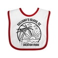 thumbnail image 1 of Inktastic Summer Vacation Mode Sullivans Island South Carolina Boys or Girls Baby Bib, 1 of 4