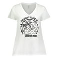 thumbnail image 1 of Inktastic Summer Vacation Mode Sullivans Island South Carolina Women's Plus Size V-Neck T-Shirt, 1 of 5