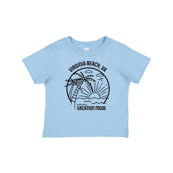 Inktastic Summer Vacation Mode Virginia Beach Virginia Boys or Girls Baby T-Shirt