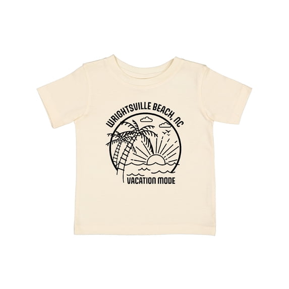 Inktastic Summer Vacation Mode Wrightsville North Carolina Boys or Girls Baby T-Shirt