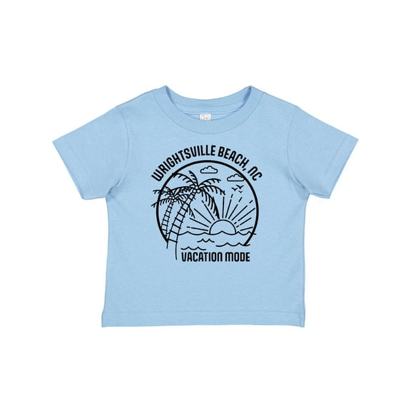 Inktastic Summer Vacation Mode Wrightsville North Carolina Boys or Girls Baby T-Shirt
