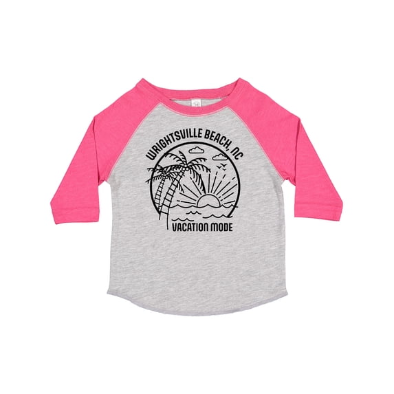 Inktastic Summer Vacation Mode Wrightsville North Carolina Boys or Girls Toddler T-Shirt