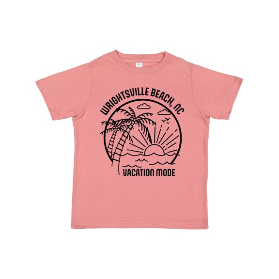 Inktastic Summer Vacation Mode Wrightsville North Carolina Boys or Girls Toddler T-Shirt