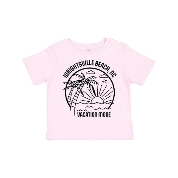 Inktastic Summer Vacation Mode Wrightsville North Carolina Boys or Girls Toddler T-Shirt