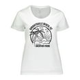 thumbnail image 1 of Inktastic Summer Vacation Mode Wrightsville North Carolina Women's Plus Size T-Shirt, 1 of 5