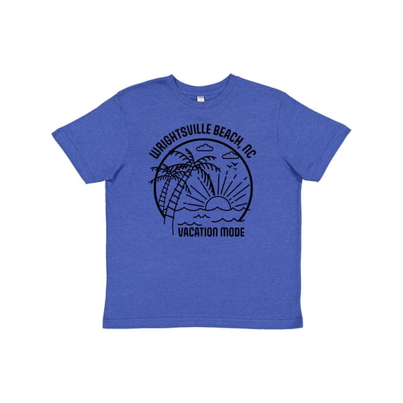 Inktastic Summer Vacation Mode Wrightsville North Carolina Youth T-Shirt