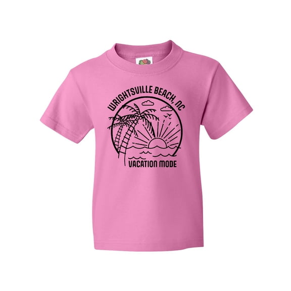 Inktastic Summer Vacation Mode Wrightsville North Carolina Youth T-Shirt