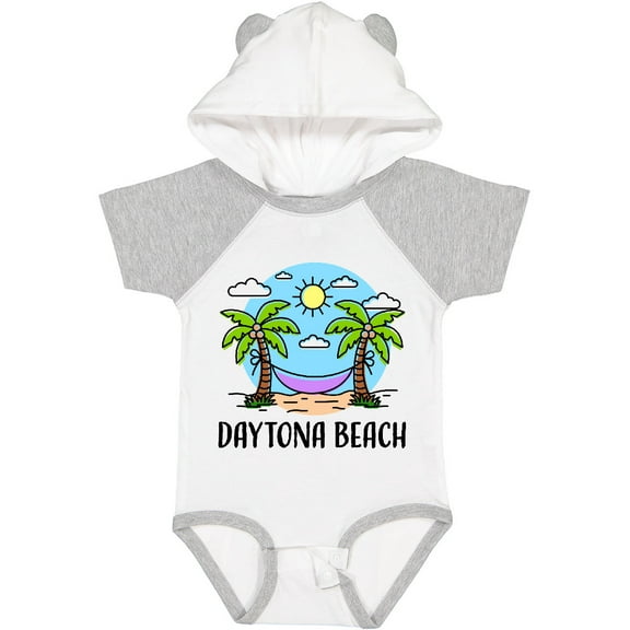 Inktastic Summer Vacation in Daytona Beach Boys or Girls Baby Bodysuit