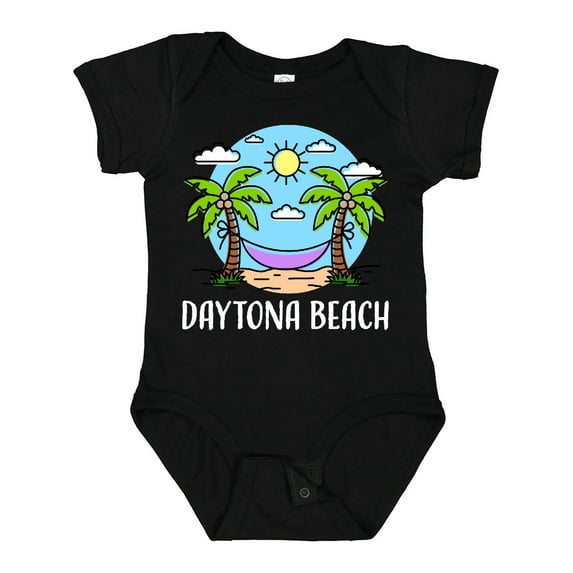 Inktastic Summer Vacation in Daytona Beach Boys or Girls Baby Bodysuit