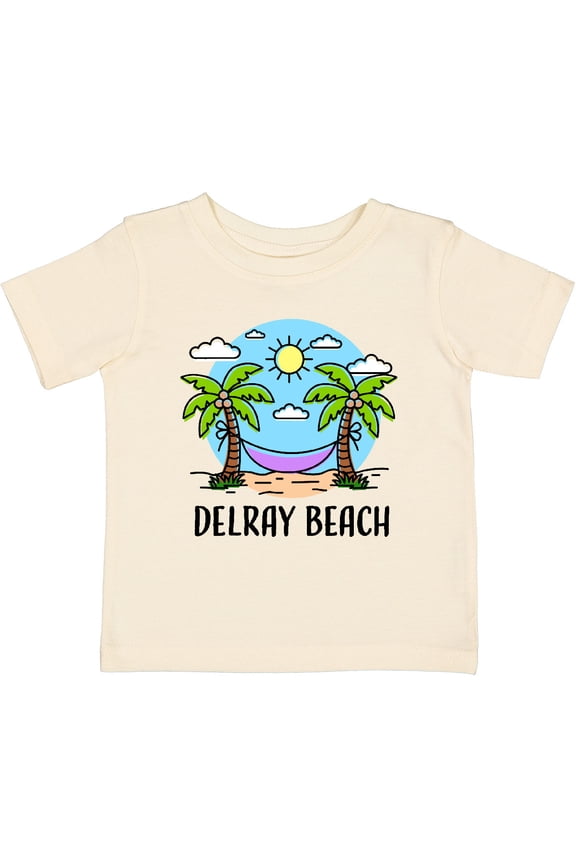 Summer Vacation in Delray Beach Boys or Girls Baby T-Shirt