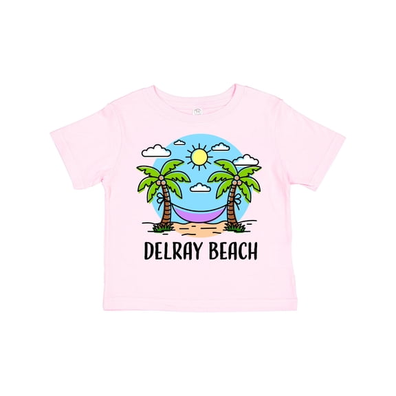 Inktastic Summer Vacation in Delray Beach Boys or Girls Toddler T-Shirt