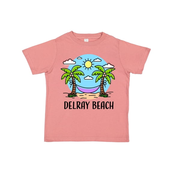 Inktastic Summer Vacation in Delray Beach Boys or Girls Toddler T-Shirt