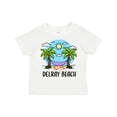 thumbnail image 1 of Inktastic Summer Vacation in Delray Beach Boys or Girls Toddler T-Shirt, 1 of 5