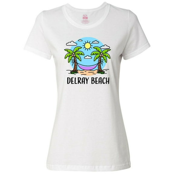 Inktastic Summer Vacation in Delray Beach Women's T-Shirt