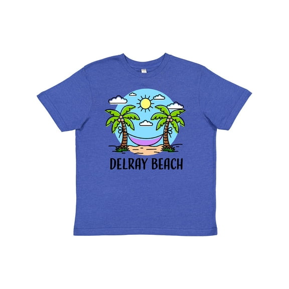 Inktastic Summer Vacation in Delray Beach Youth T-Shirt