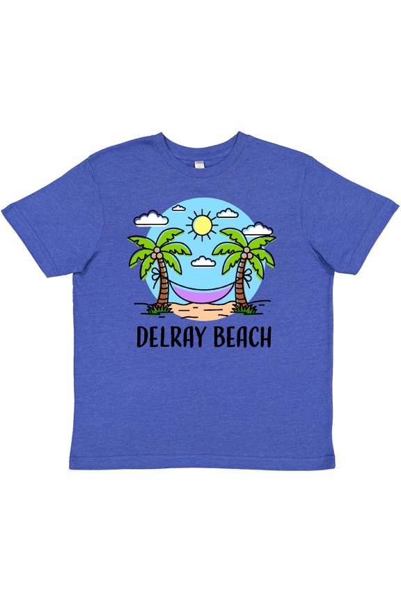 Summer Vacation in Delray Beach Youth T-Shirt