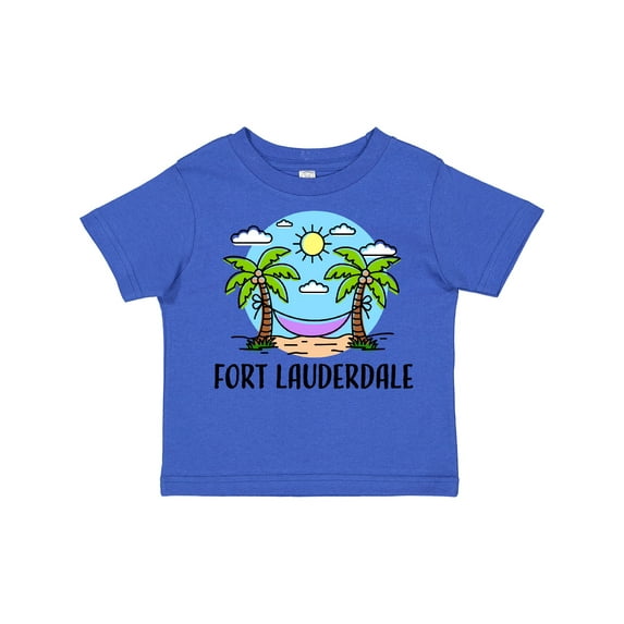 Inktastic Summer Vacation in Fort Lauderdale Boys or Girls Toddler T-Shirt