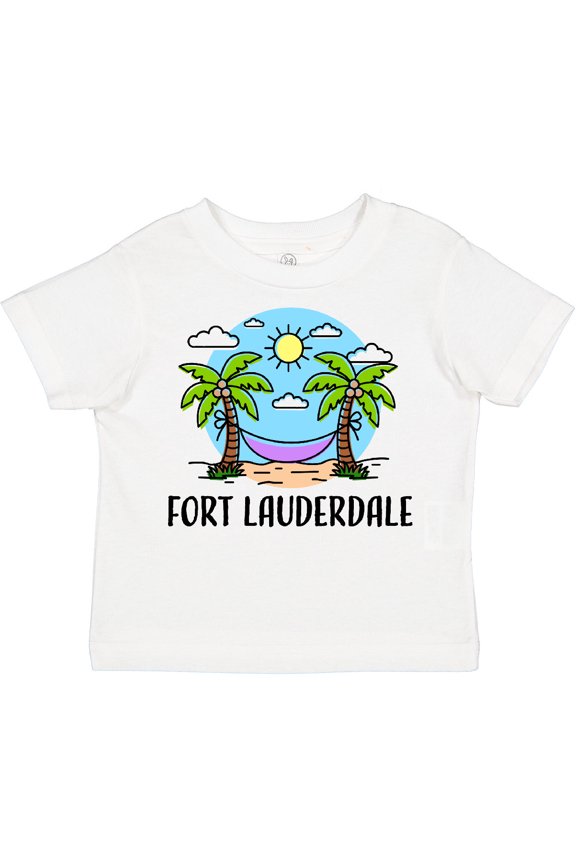 Summer Vacation in Fort Lauderdale Boys or Girls Toddler T-Shirt