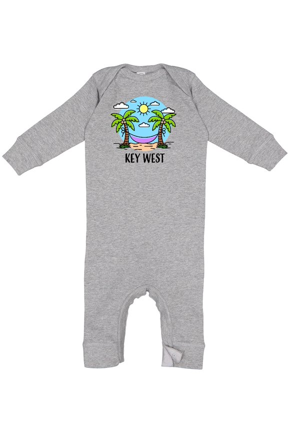Summer Vacation in Key West Baby Romper Coveralls