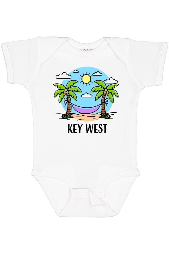 Summer Vacation in Key West Boys or Girls Baby Bodysuit