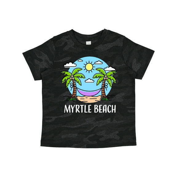 Inktastic Summer Vacation in Myrtle Beach Boys or Girls Toddler T-Shirt