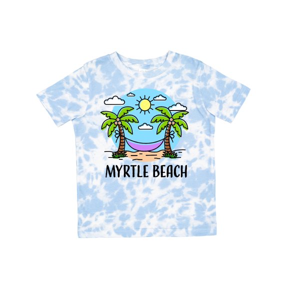 Inktastic Summer Vacation in Myrtle Beach Boys or Girls Toddler T-Shirt