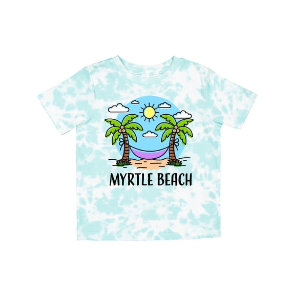 Inktastic Summer Vacation in Myrtle Beach Boys or Girls Toddler T-Shirt