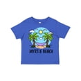 thumbnail image 1 of Inktastic Summer Vacation in Myrtle Beach Boys or Girls Toddler T-Shirt, 1 of 5