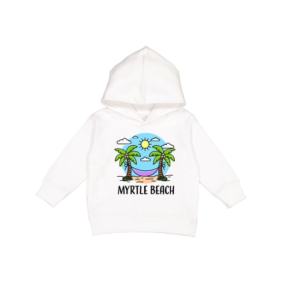 Inktastic Summer Vacation in Myrtle Beach Toddler Hoodie