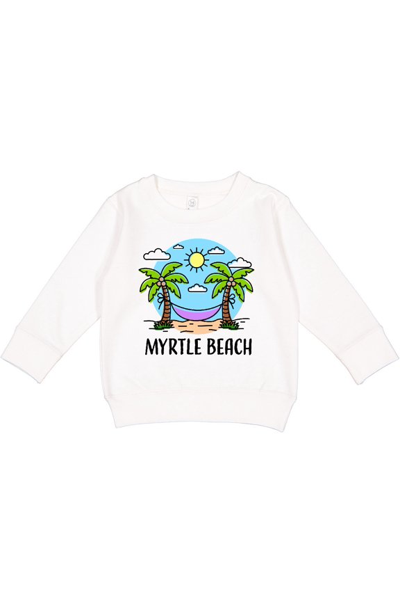 Summer Vacation in Myrtle Beach Toddler Sweatshirt