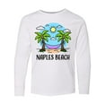 thumbnail image 1 of Inktastic Summer Vacation in Naples Beach Long Sleeve Youth T-Shirt, 1 of 5