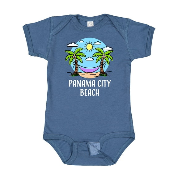 Inktastic Summer Vacation in Panama City Beach Boys or Girls Baby Bodysuit