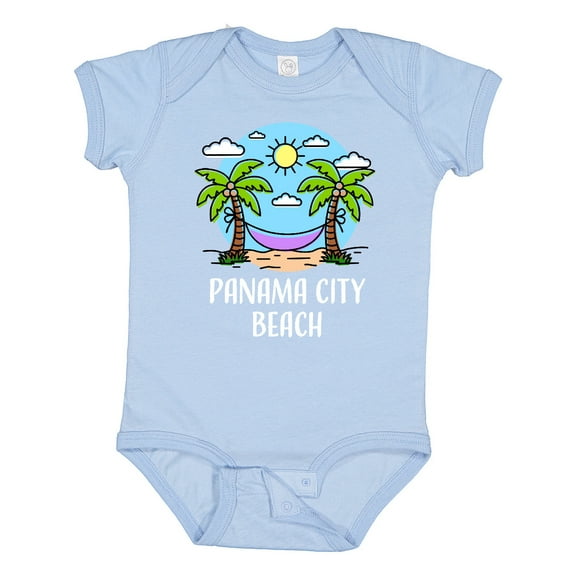 Inktastic Summer Vacation in Panama City Beach Boys or Girls Baby Bodysuit