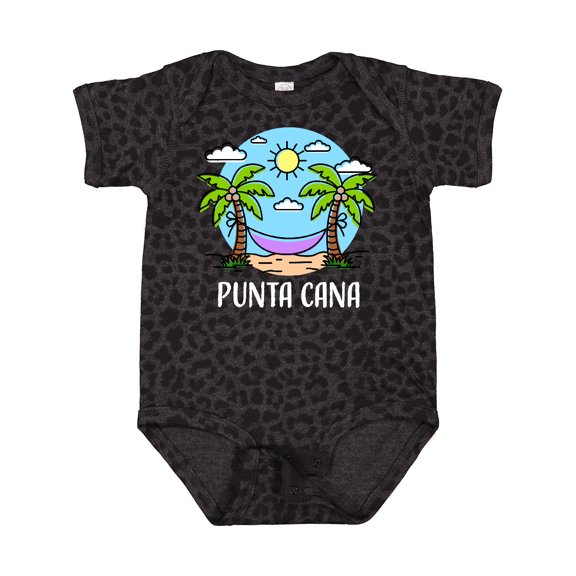 Inktastic Summer Vacation in Punta Cana Boys or Girls Baby Bodysuit